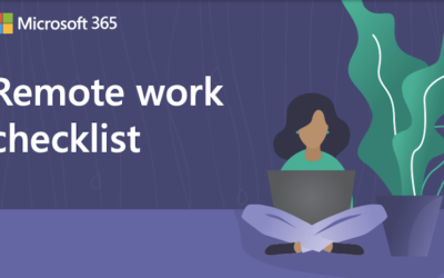 Remote work checklist
