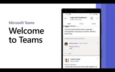 Welcome to Microsoft Teams