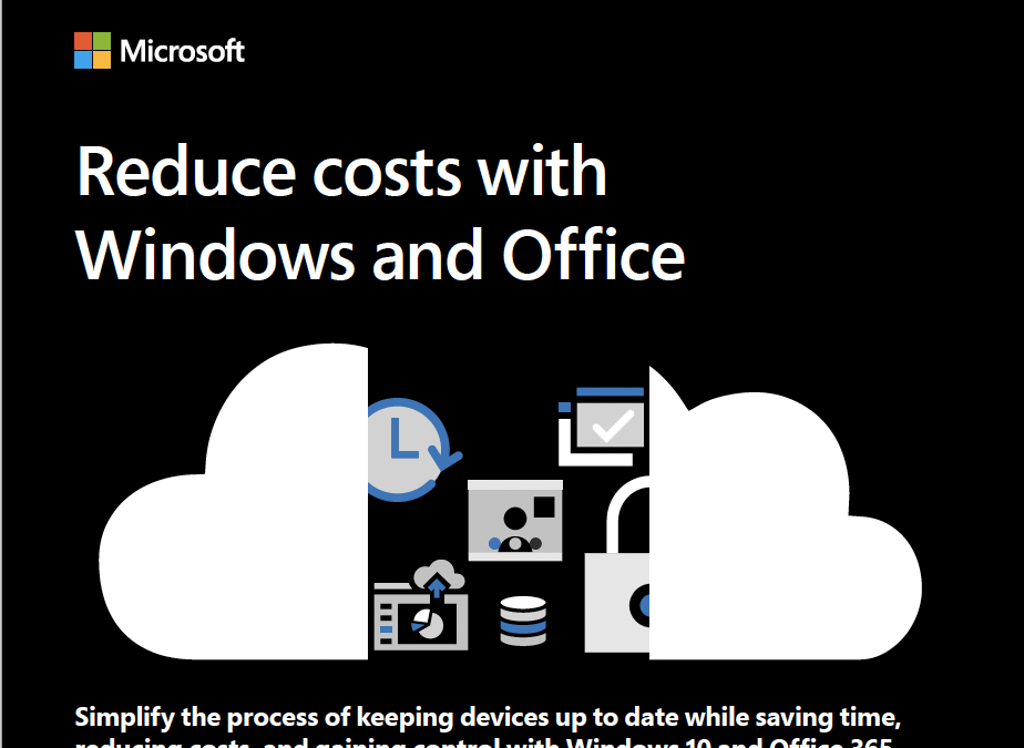 Reduce costs with Windows and Office