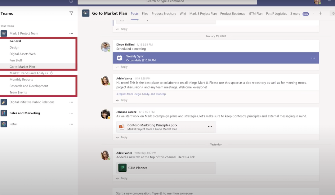 Create and Use Private Channels in MS Teams