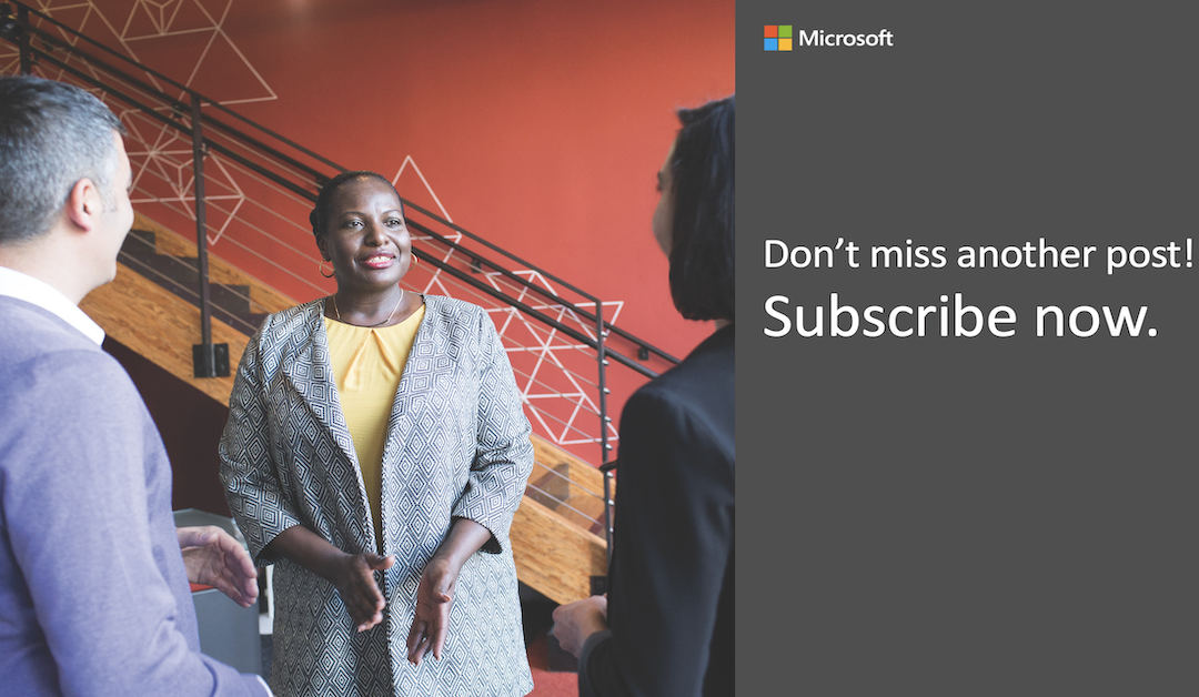 Social asset 1: Subscribe now