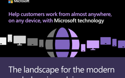 Help customers work from almost anywhere, on any device, with Microsoft technology