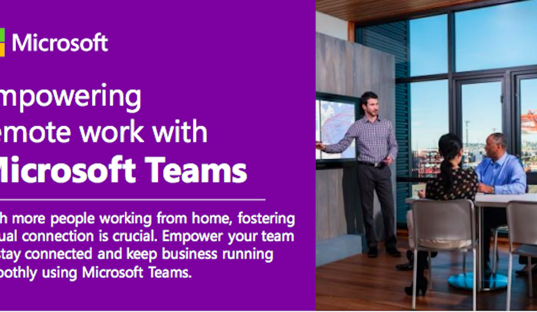 Empowering Remote Work with Microsoft Teams