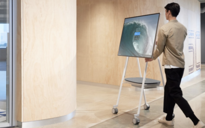 Microsoft Whiteboard experience on Surface Hub 2S