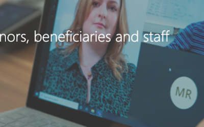 Pivoting to digital events to engage donors, beneficiaries and staff