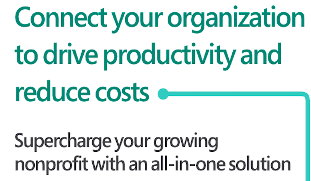 Connect your organization to drive productivity and reduce costs