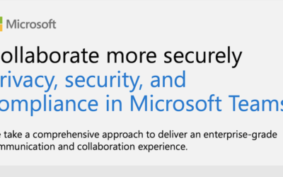 Collaborate more securely: Privacy, security, and compliance in Microsoft Teams